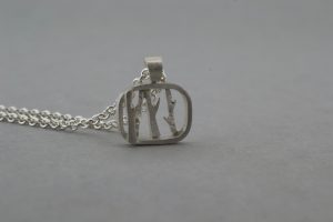 Front of tree necklace